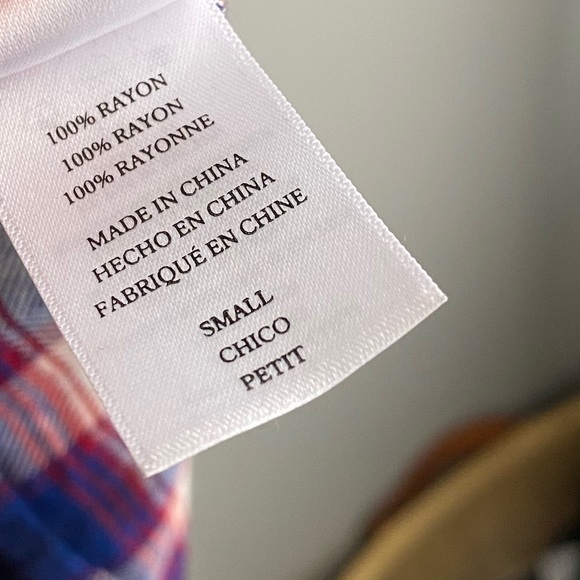 Rails Britt Sleeveless Plaid Button-down - Picture 6 of 6